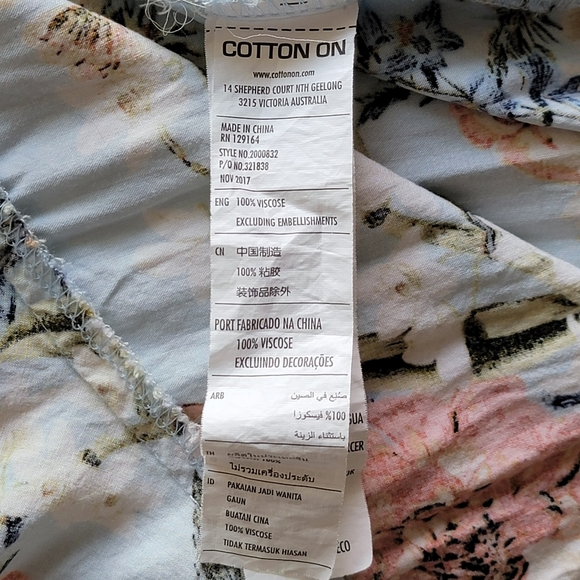 Cotton On Floral Wrap Dress - Picture 9 of 10